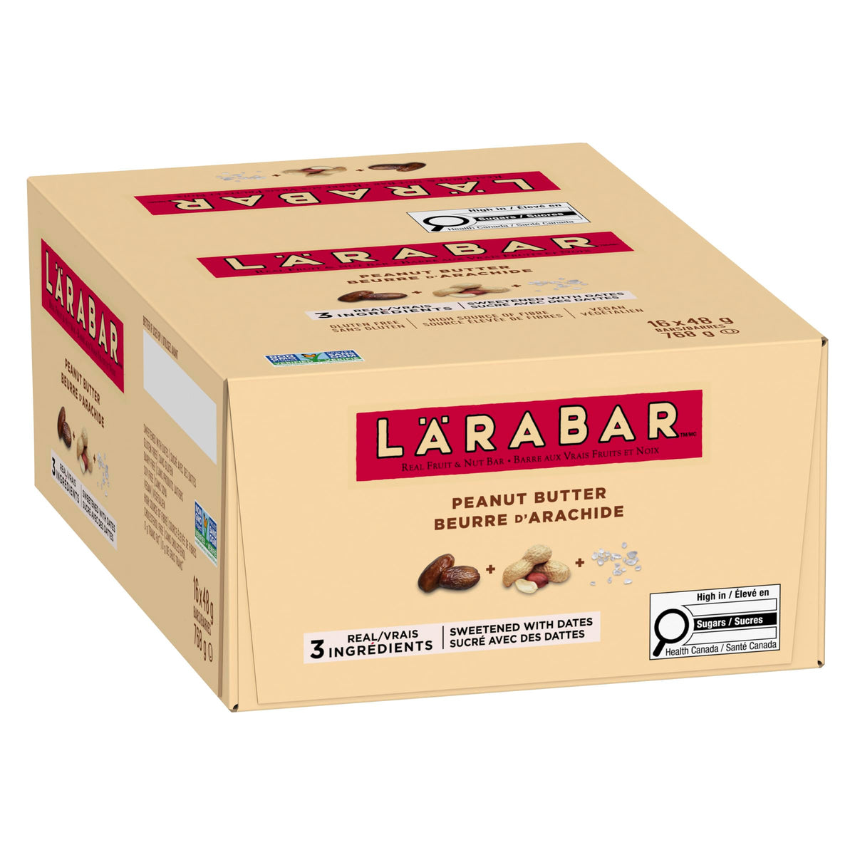 Larabar Peanut Butter Fruit and Nut Bars, 16 x 48 g
