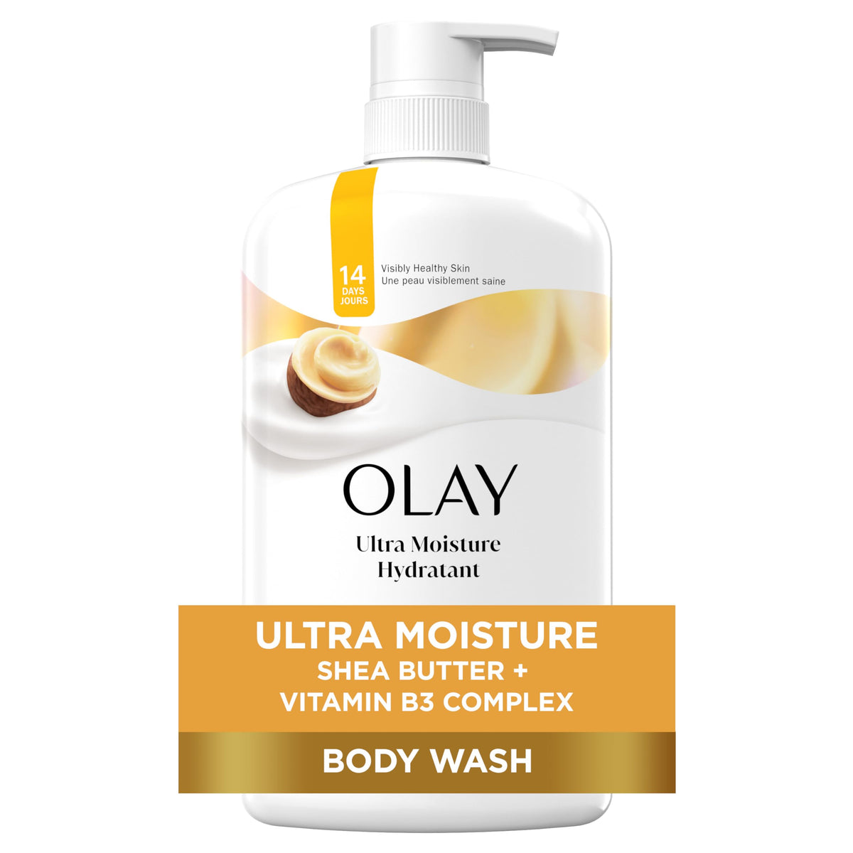 Olay Ultra Moisture Body Wash with Shea Butter, 975mL