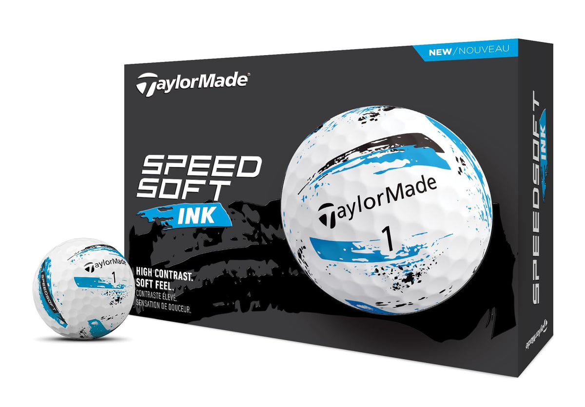 TaylorMade SpeedSoft Ink Blue Golf Balls