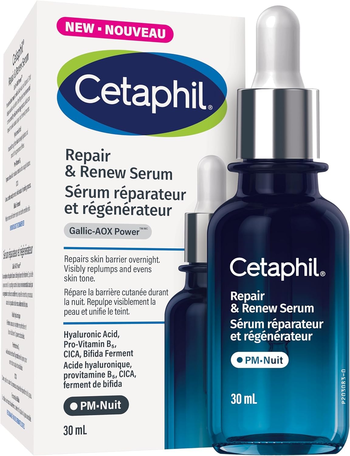 Cetaphil Repair and Renew Night Serum, 1 Fl Oz