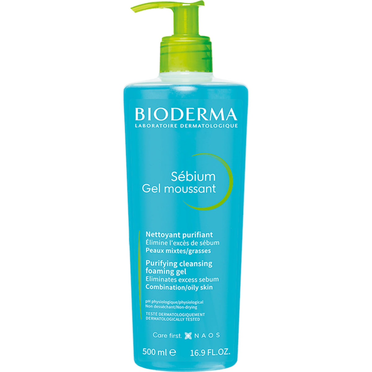 Bioderma Sébium Foaming Gel Face Cleanser Pump