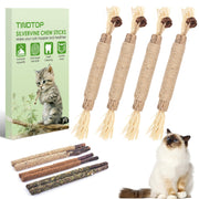TINDTOP Silvervine Sticks for Cats, 10 Pack