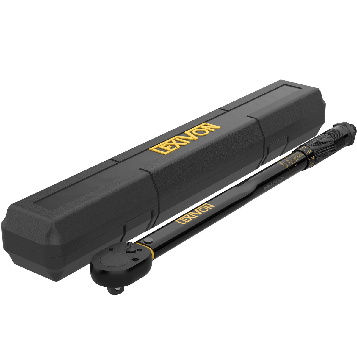 LEXIVON LX-183 1/2" Drive Click Torque Wrench, 10-150 ft-lb