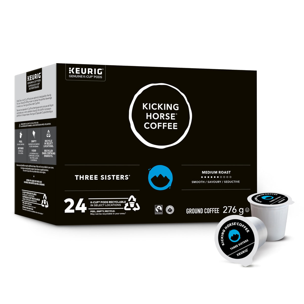 Kicking Horse Three Sisters Medium Roast K-Cup Pods