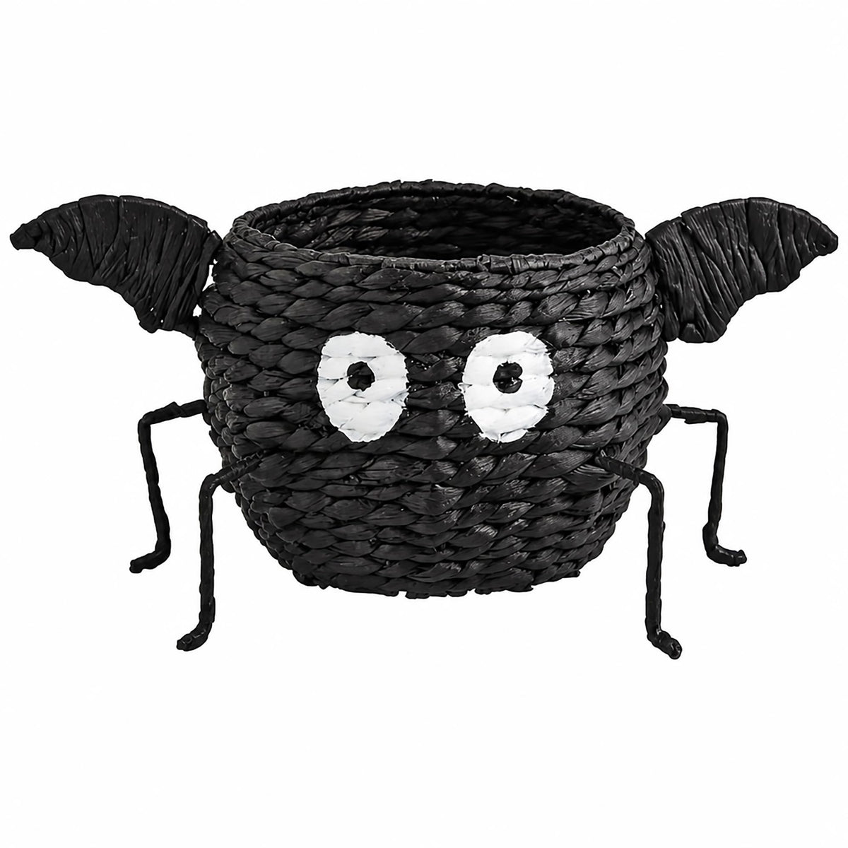 Mud Pie Halloween Bat Candy Bowl, Footed