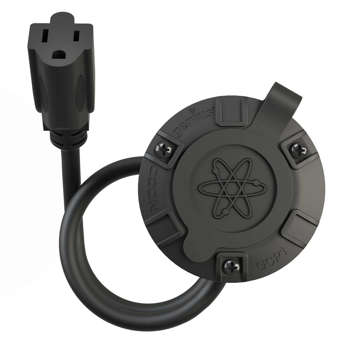 NOCO GCP1 15 Amp AC Port Plug Power Inlet with Outdoor Extension Cord
