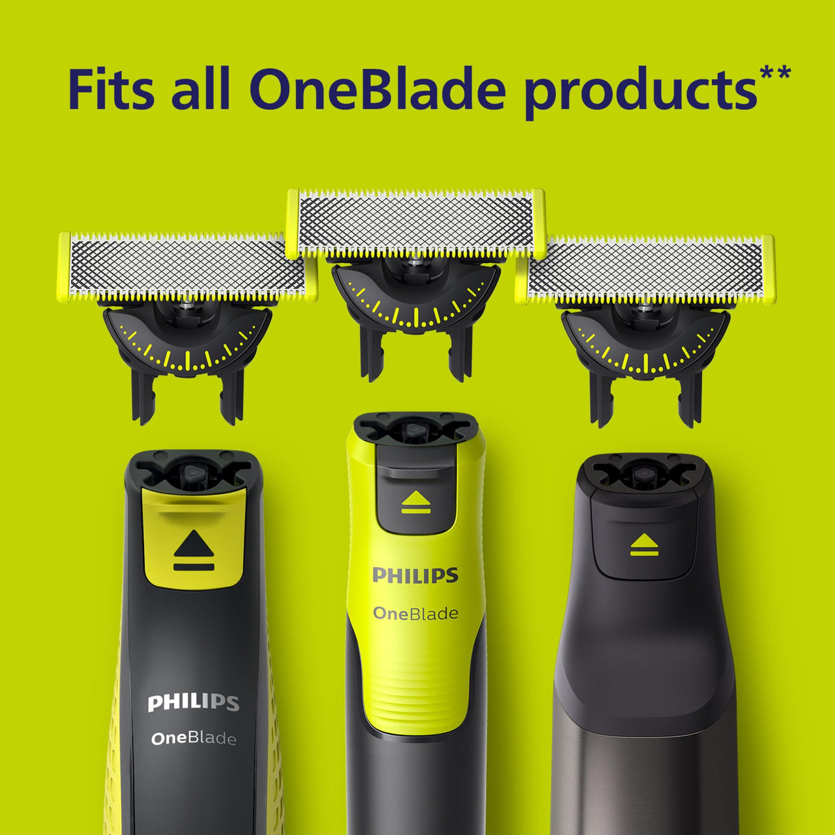 Philips OneBlade 360 Flex Replacement Blades QP420/50, 2-Pack