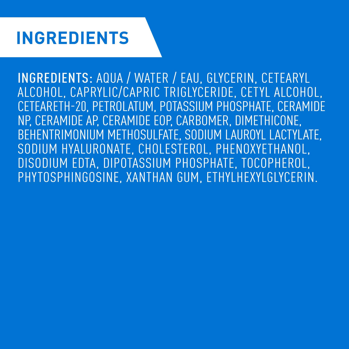 CeraVe Moisturizing Cream, Face, Hands & Body, 539 g