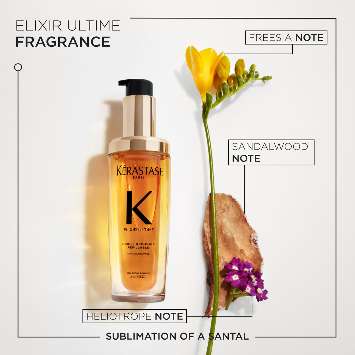 Kérastase Elixir Ultime L'Huile Original Hair Oil, 75mL