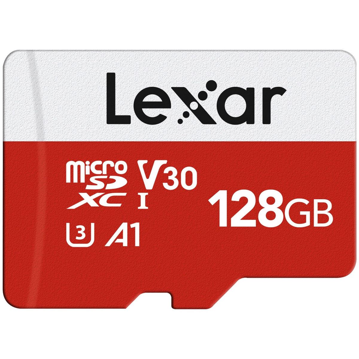 Lexar 128 GB microSDXC Card with Adapter, UHS-I, A1, U3, V30