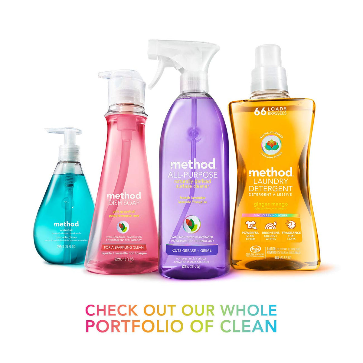 Method Foaming Hand Soap, Sea Minerals, 300mL, 6 Pack