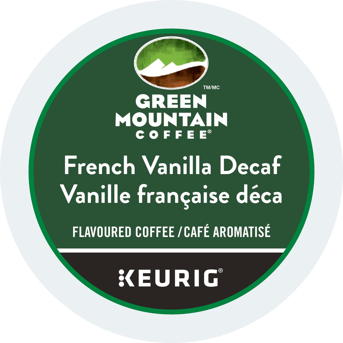 Green Mountain Coffee French Vanilla Decaf K-Cup Pods, 24 Count