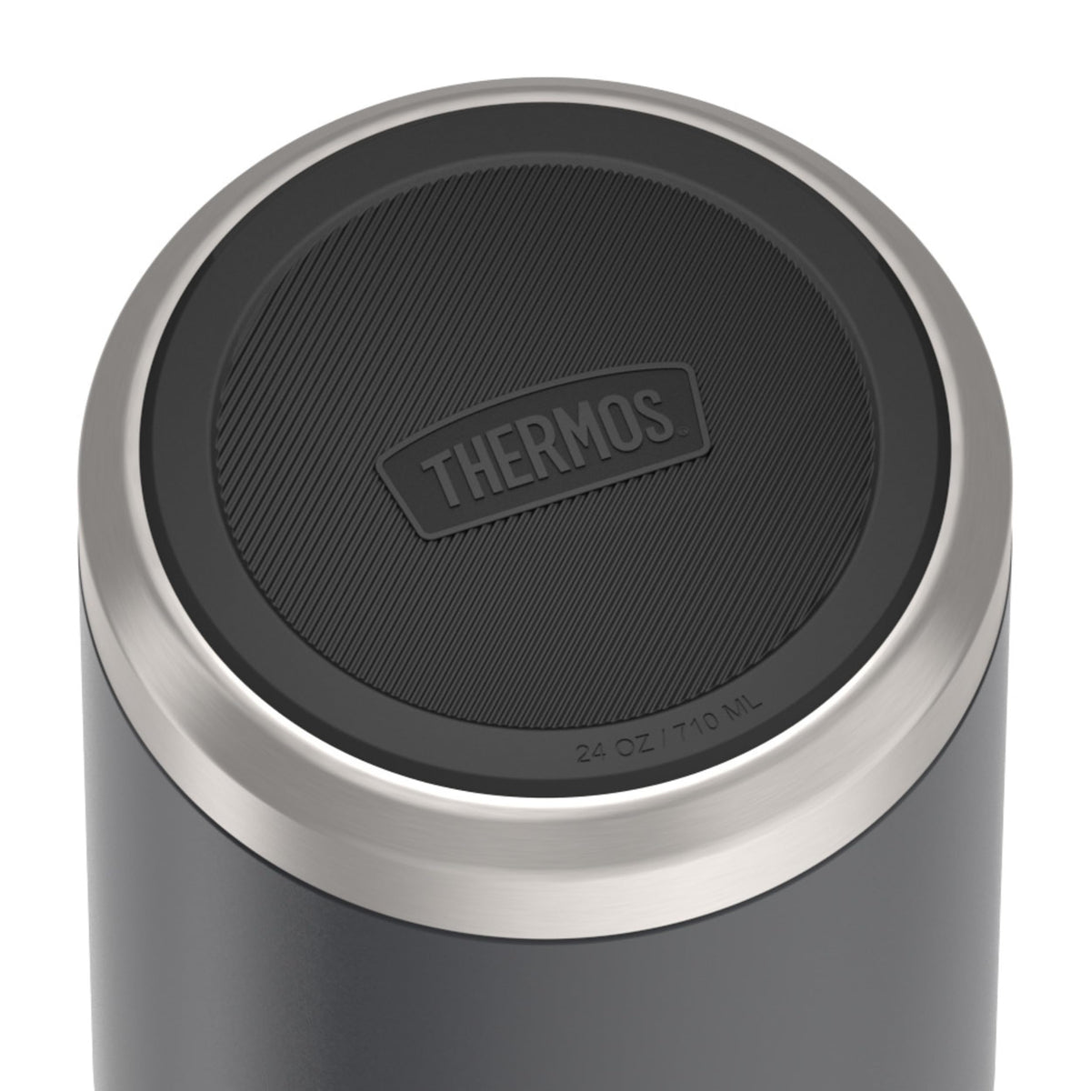 Thermos Icon Series Stainless Steel Vacuum Food Jar, 24 oz, Granite