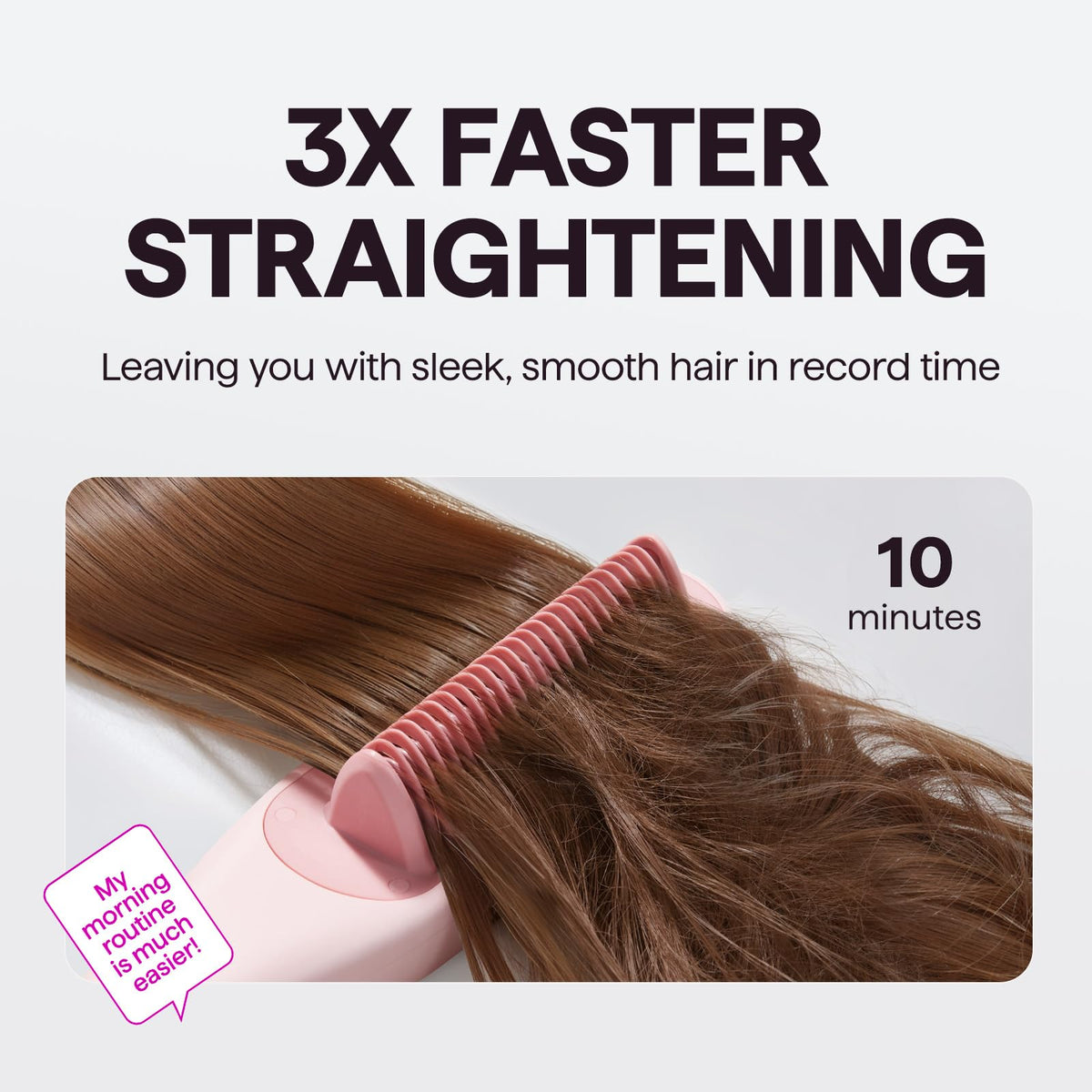 Wavytalk Steamline Pro 3-in-1 Steam Hair Straightener Brush