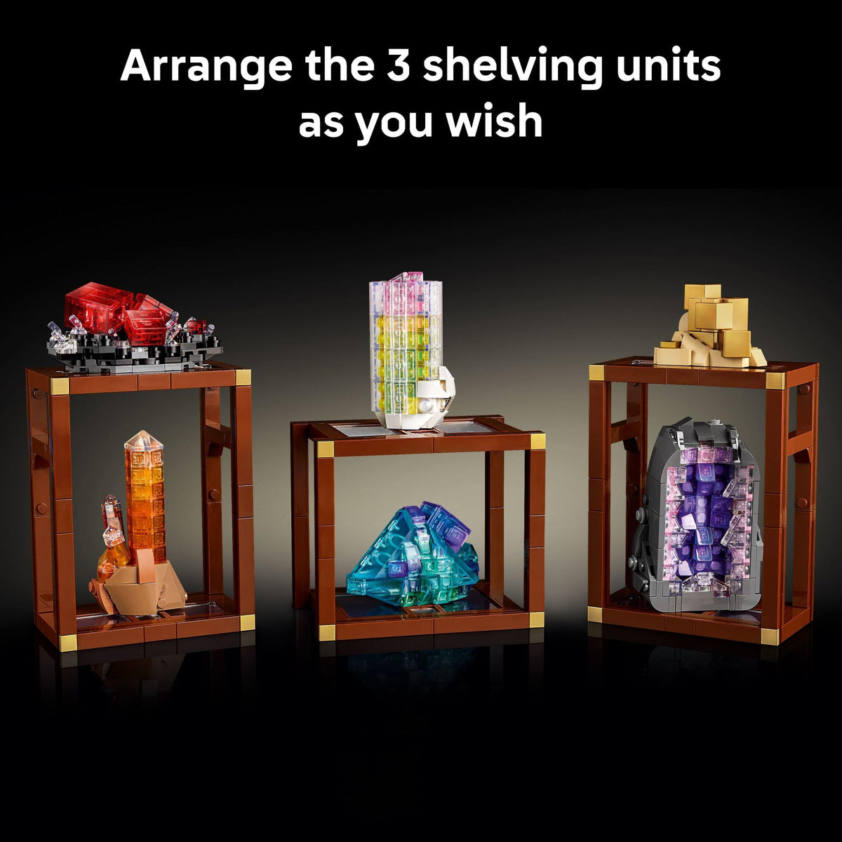 LEGO Ideas Mineral Collection Building Set, 21362