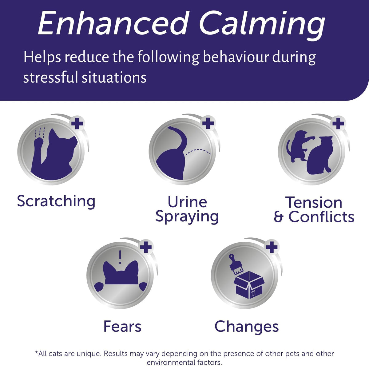 FELIWAY Optimum Cat Calming Pheromone Diffuser Refill, 48 ml