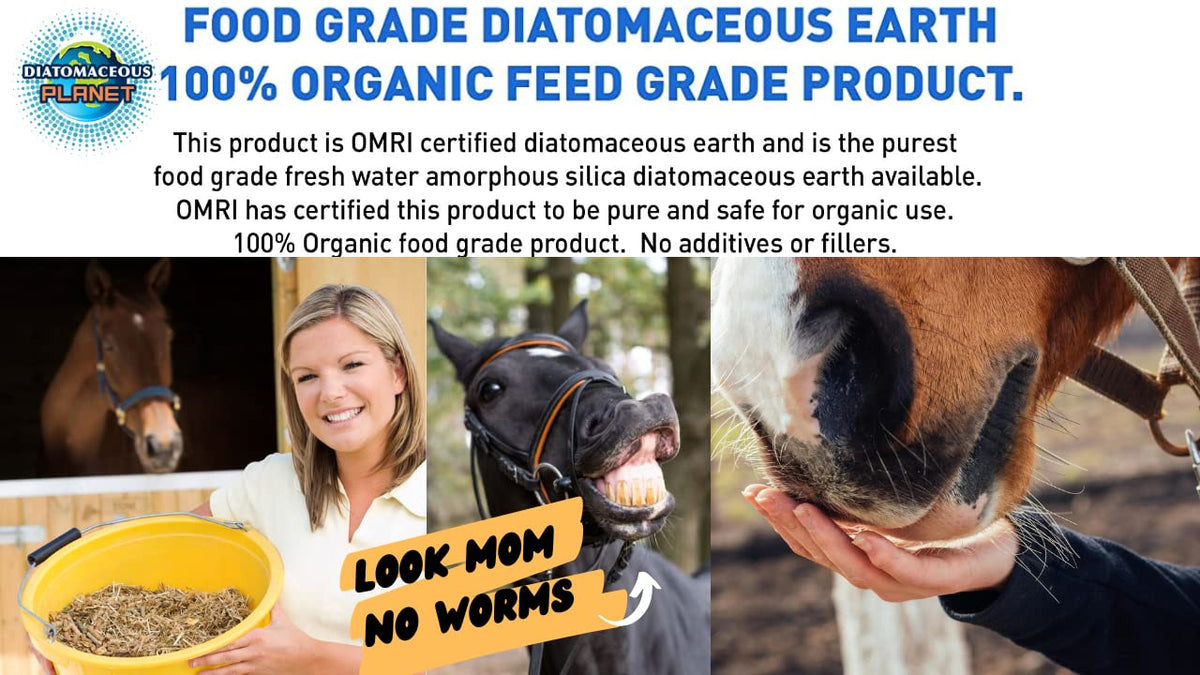 Diatomaceous Planet Food Grade Diatomaceous Earth, 2 kg
