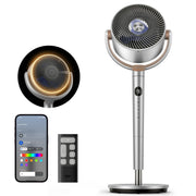 DREO Smart Fans for Bedroom, Silver