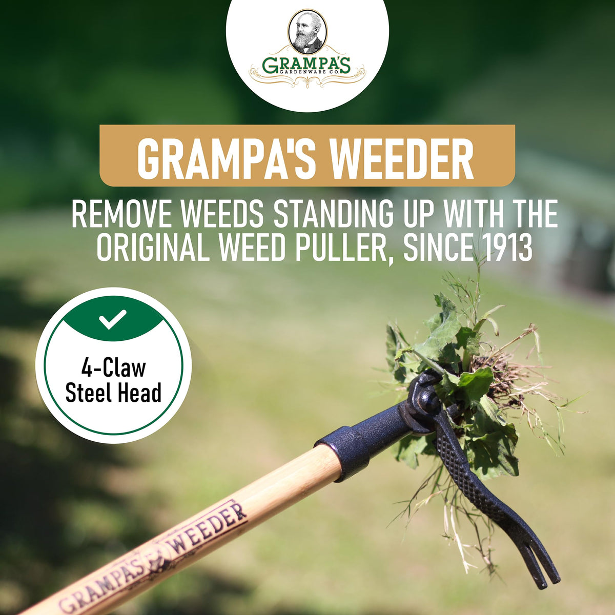 Grampa's Weeder Original Stand Up Weed Puller