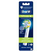 Oral-B FlossAction XFilaments Replacement Brush Heads, White, 3 Count