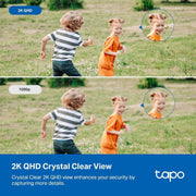 TP-Link Tapo C120 2K QHD Security Camera, 2-Pack, Indoor/Outdoor