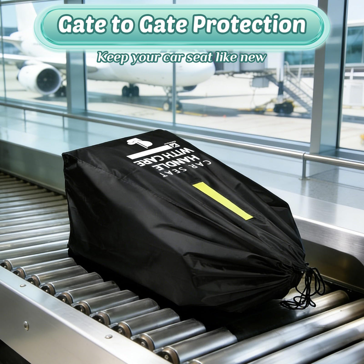 Universal Car Seat Travel Bag for Airplane