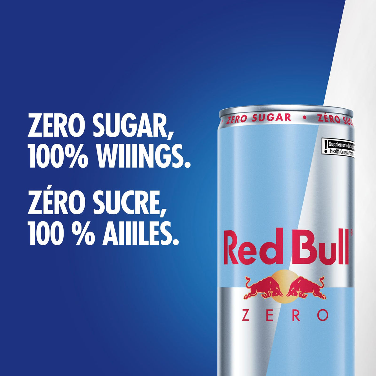 Red Bull Zero Energy Drink, 250 mL, 24 Pack