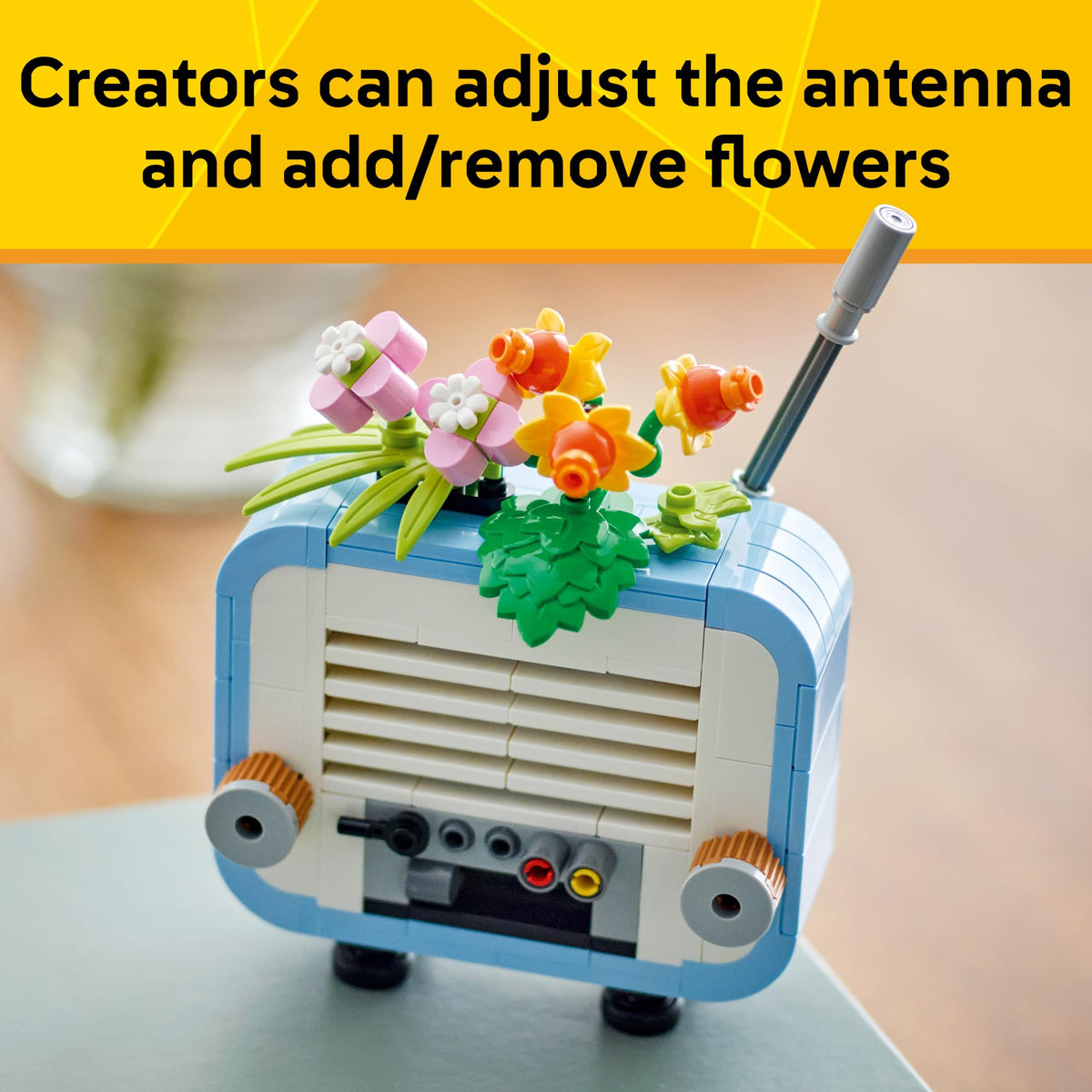 LEGO Creator 3-in-1 Record Player with Flowers, 31172