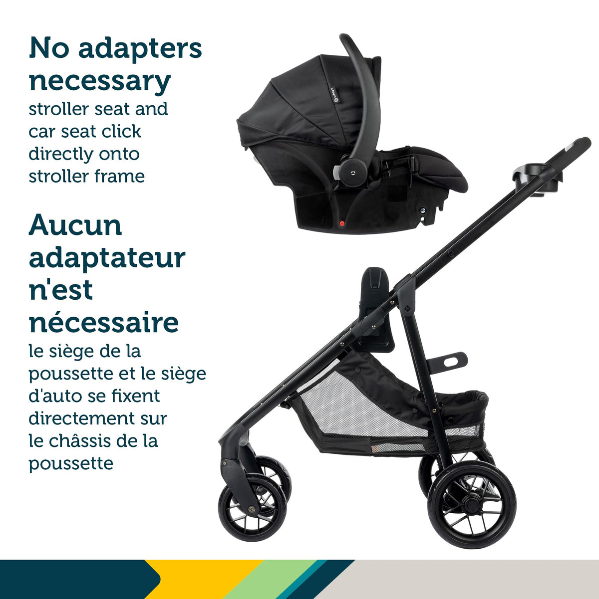 Safety 1st Grow and Go Flex 8-in-1 Travel System Stroller