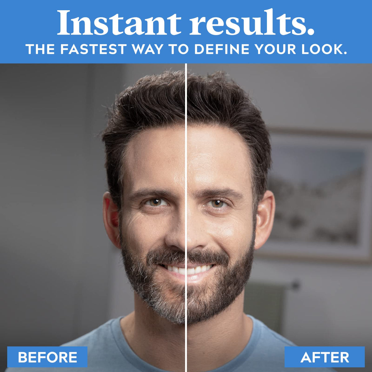 Just for Men 1-Day Beard and Brow Color, Black, 1 Count