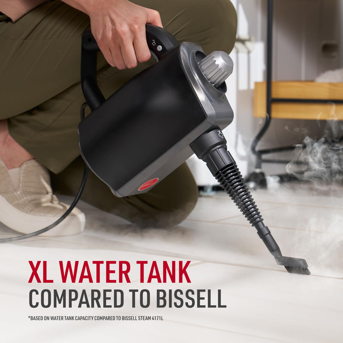 Hoover Portable Handheld Steam Cleaner, 10-in-1, WH25000CA