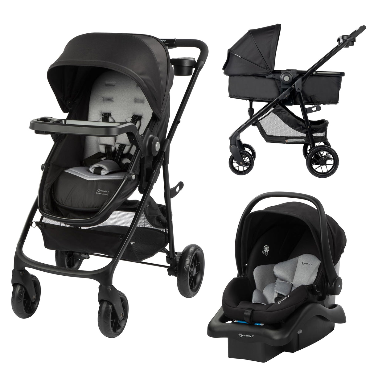 Safety 1st Grow and Go Flex 8-in-1 Travel System Stroller