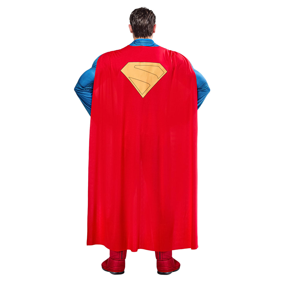 Rubies Men's Superman Deluxe Costume with Shoes and Cape, X-Large