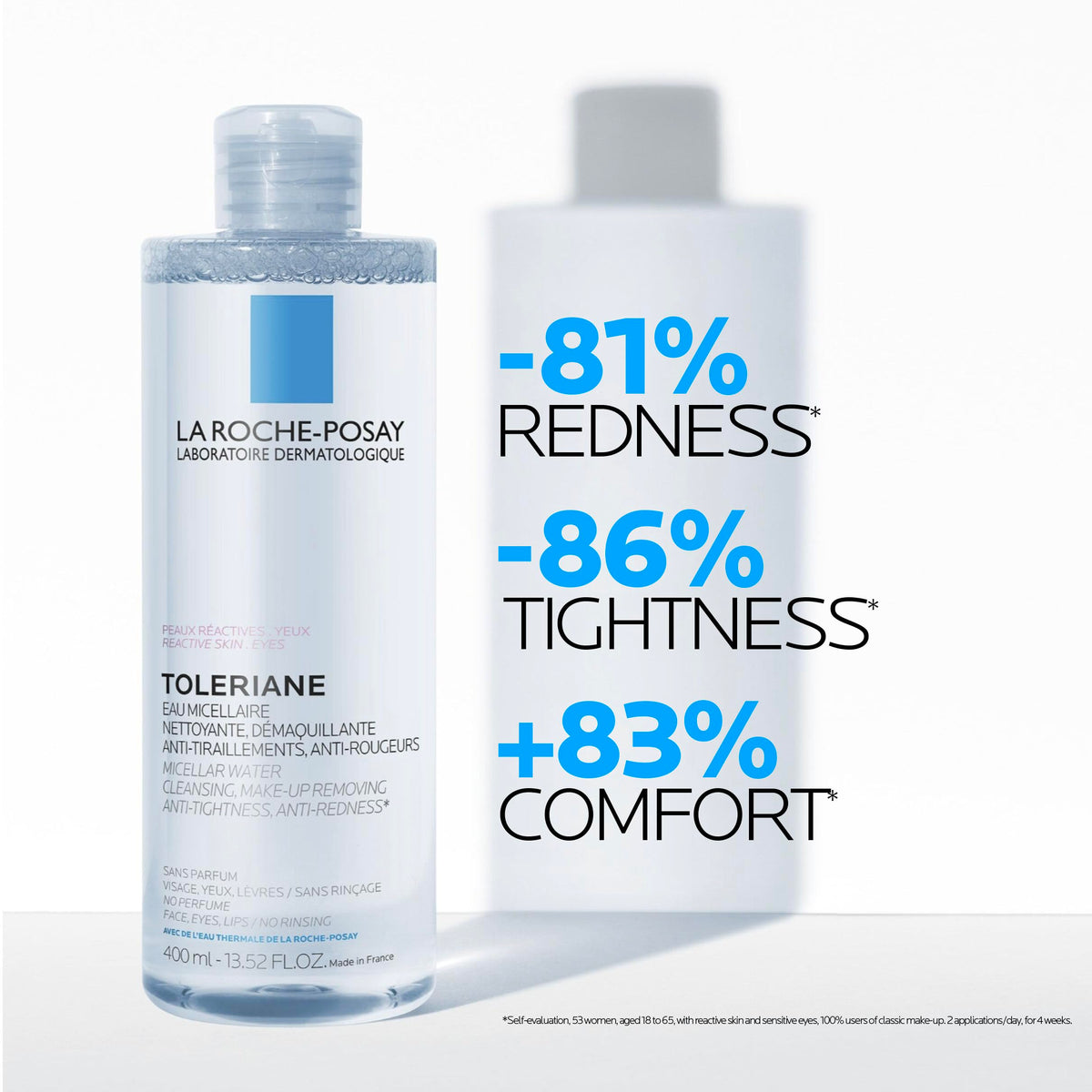 La Roche-Posay Toleriane Micellar Water for Reactive Skin, 400 ml
