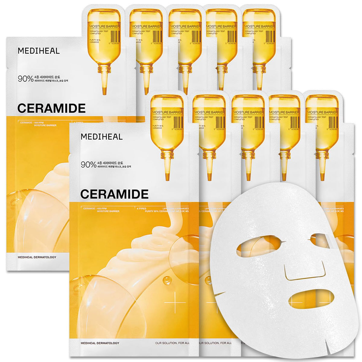 MEDIHEAL Ceramide Essential Face Mask (10 Sheets)