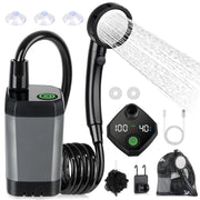 Spopal 6000mAh Rechargeable Portable Camping Shower