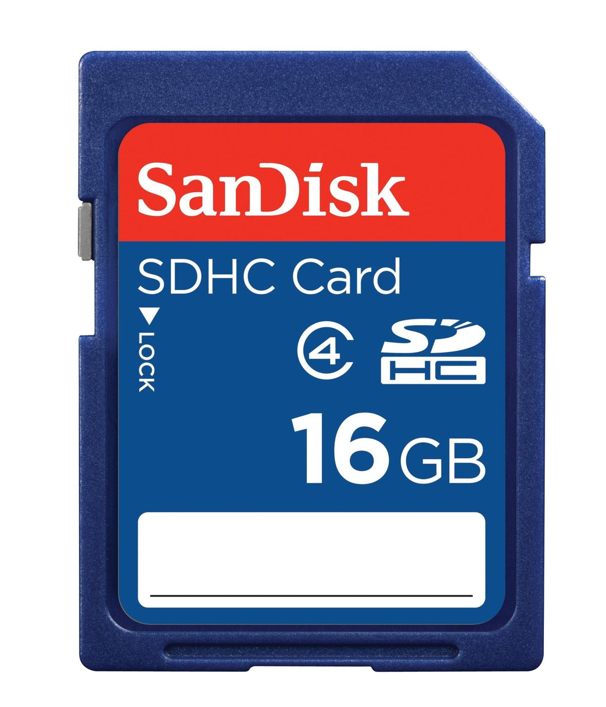 SanDisk 16GB Class 4 SDHC Flash Memory Card, SDSDB-016G