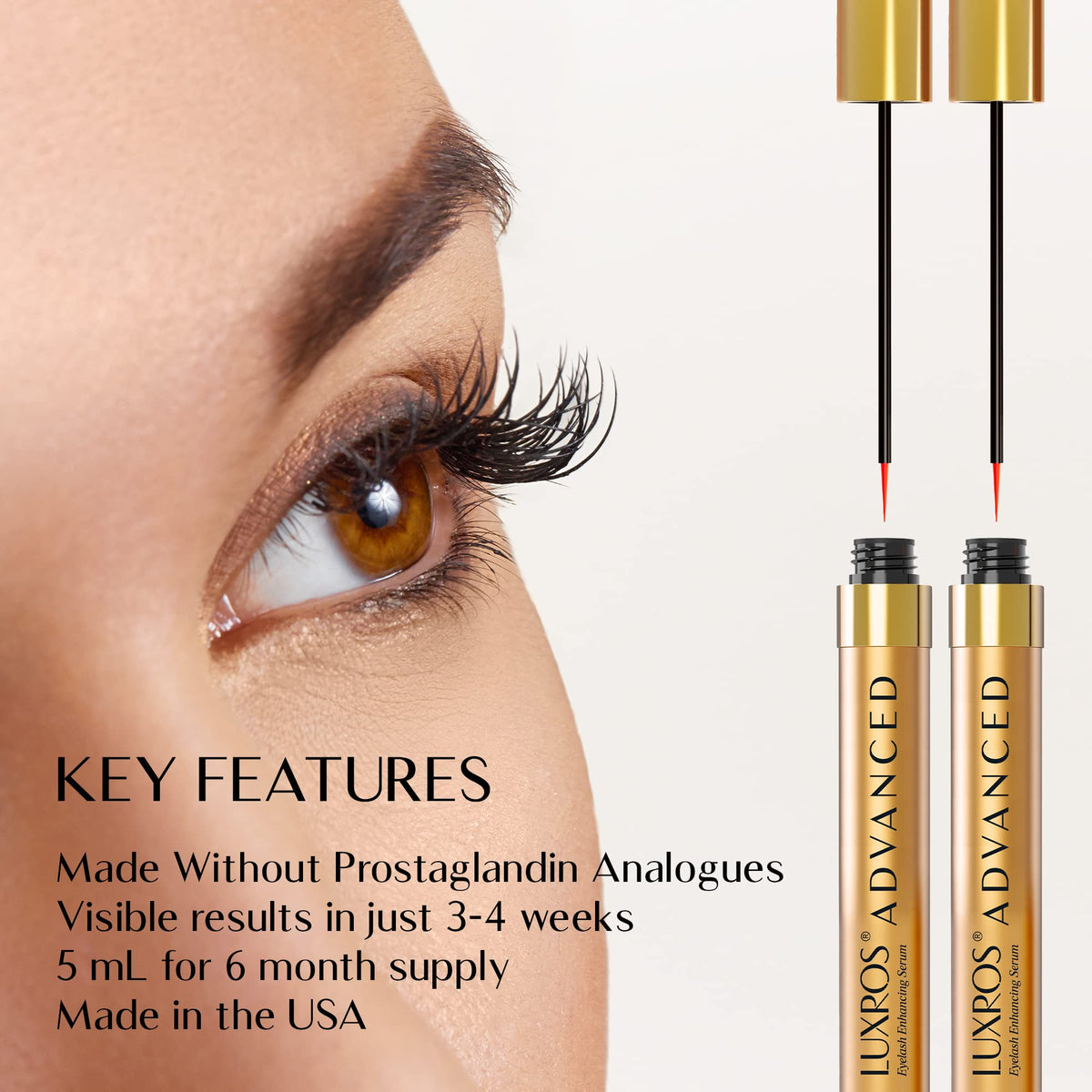 Luxros Eyelash Serum, 5 mL