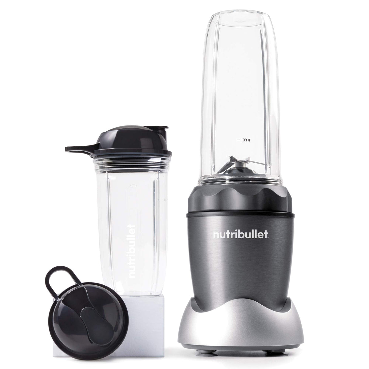 NutriBullet NB50100C Pro 1000 Single Serve Blender, 1000W, 7-Piece Set