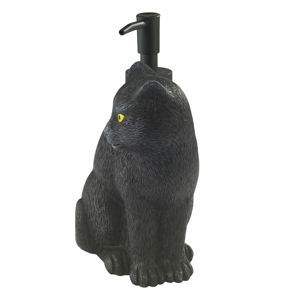 Avanti Linens Halloween Black Cat Soap Dispenser Lotion Pump