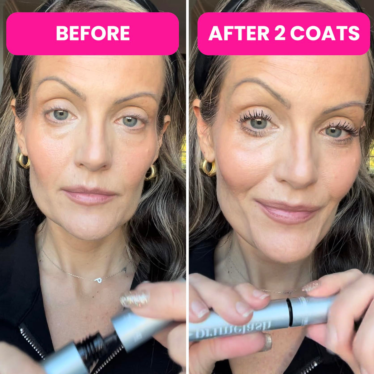 Prime Prometics PrimeLash Volumizing Mascara, Black, Hypoallergenic