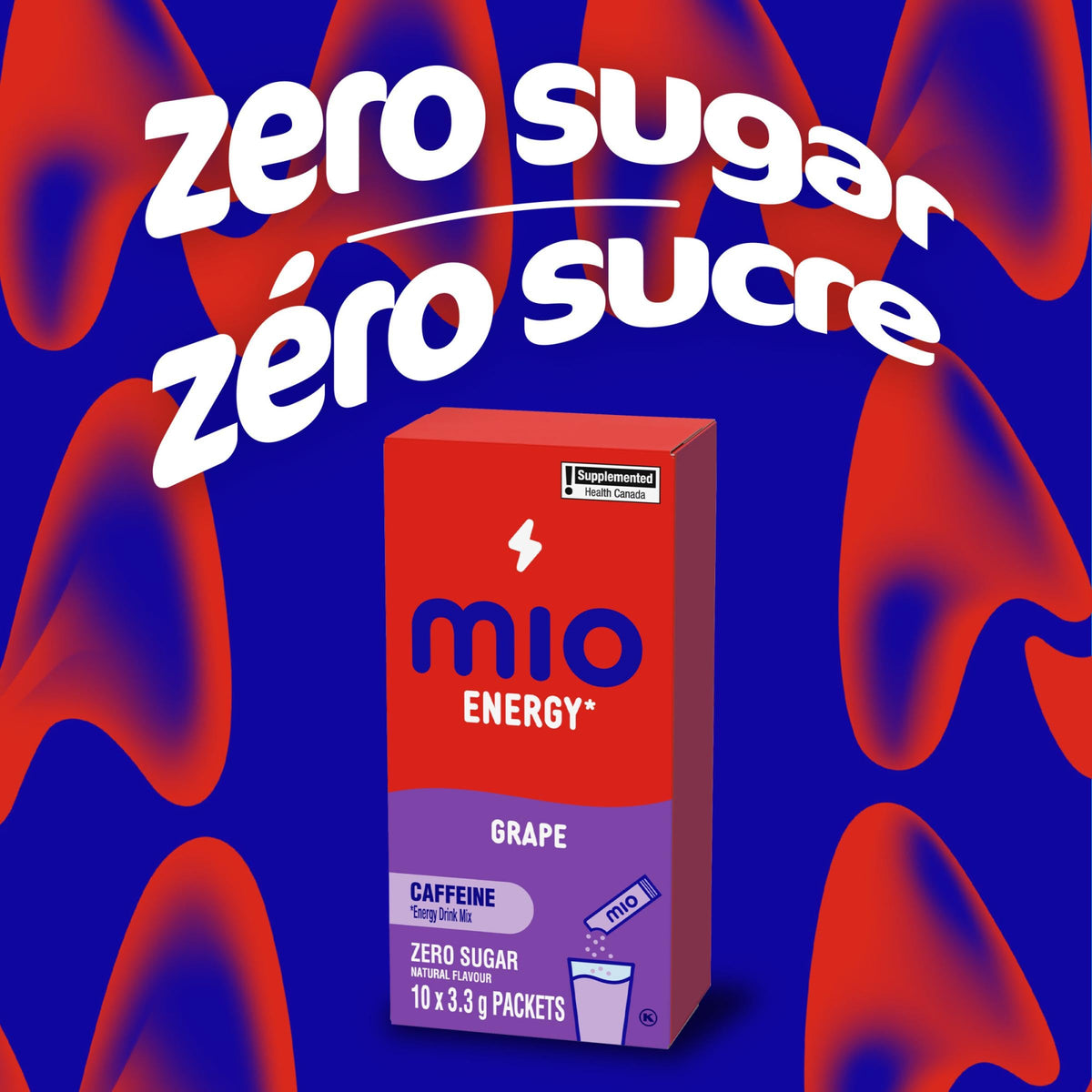 Mio Energy Grape Energy Drink Mix, 80 Packets