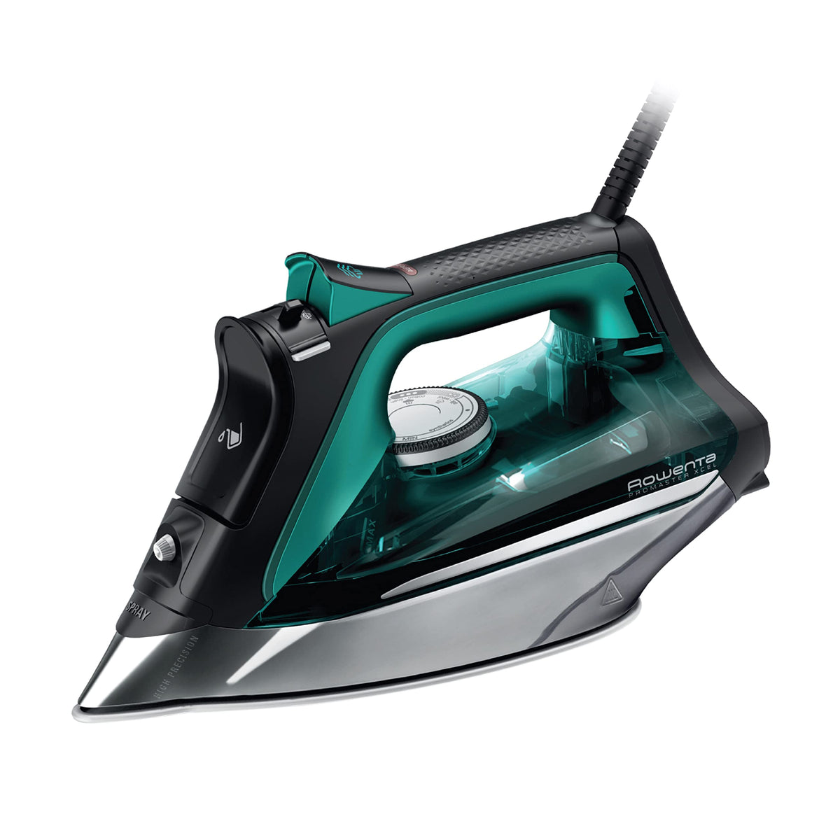 Rowenta Pro Master Steam Iron, 1775 W, DW8360, Black and Blue