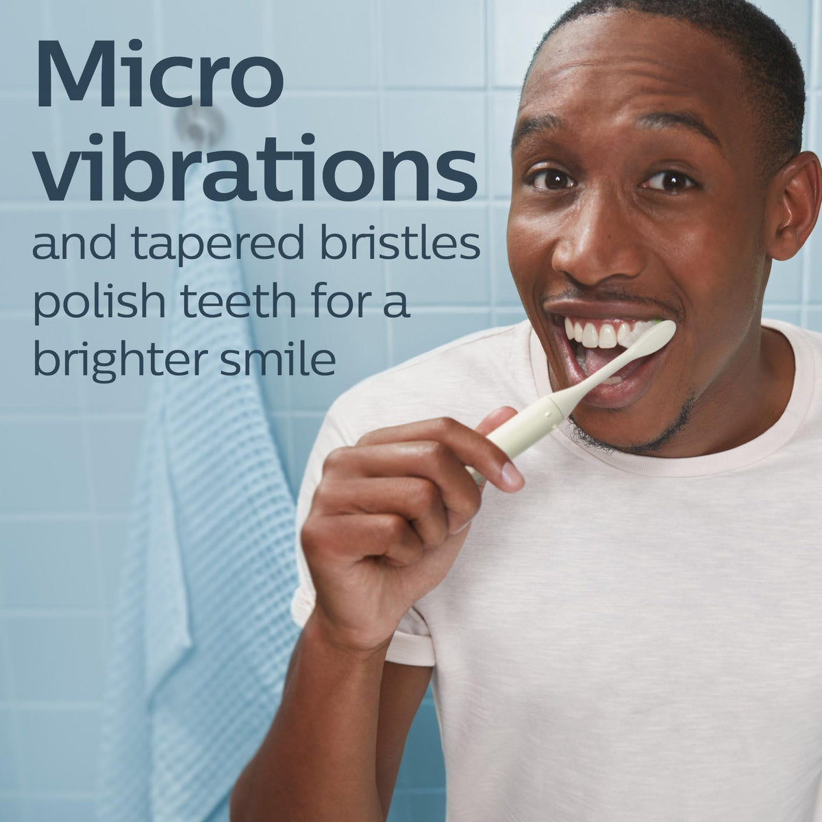 Philips One by Sonicare Battery Toothbrush, 1 Brush Head, White