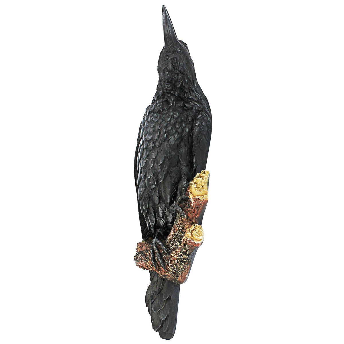 Design Toscano The Raven's Perch Gothic Wall Sculpture, 46 cm