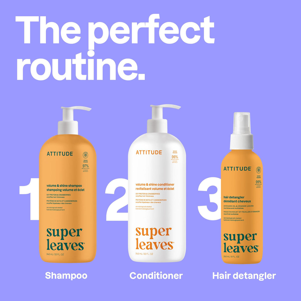 ATTITUDE Volume & Shine Conditioner, 946 ml