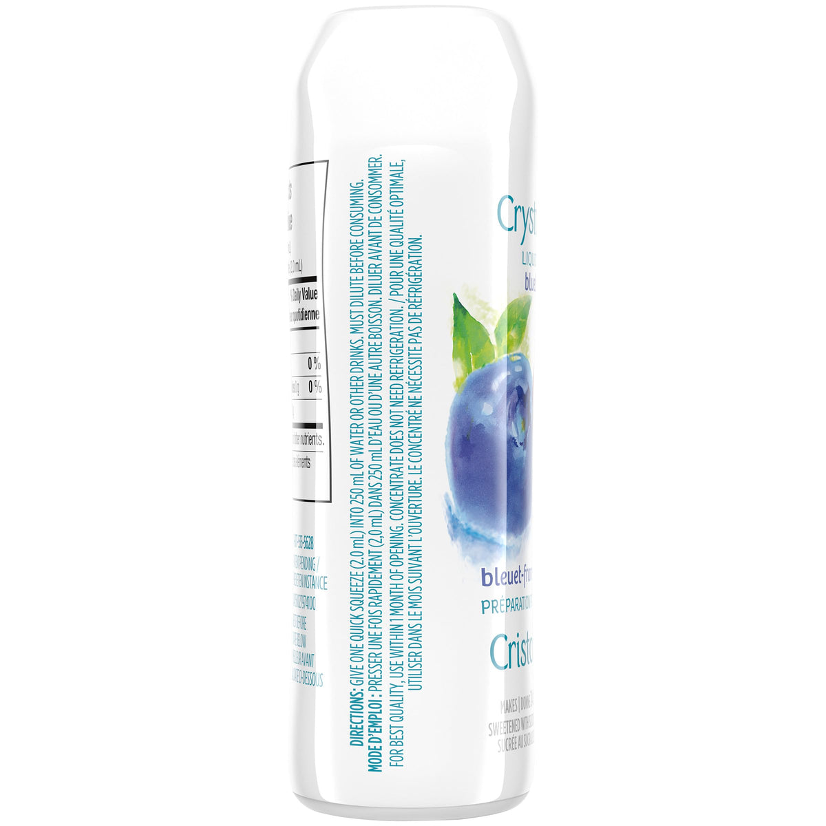 Crystal Light Liquid Drink Mix, Blueberry Razz, 12 Count