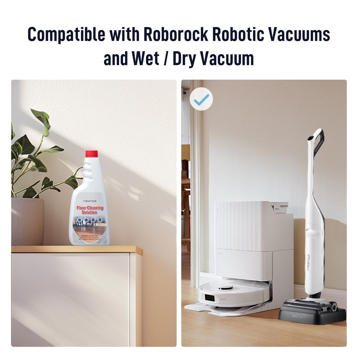 Roborock Floor Cleaning Solution, 16.2 fl oz