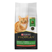 Purina Pro Plan Indoor Hairball Dry Cat Food, Salmon & Rice, 3.18 kg