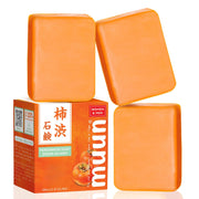 Muun Persimmon Deodorizing Soap, Pack of 3